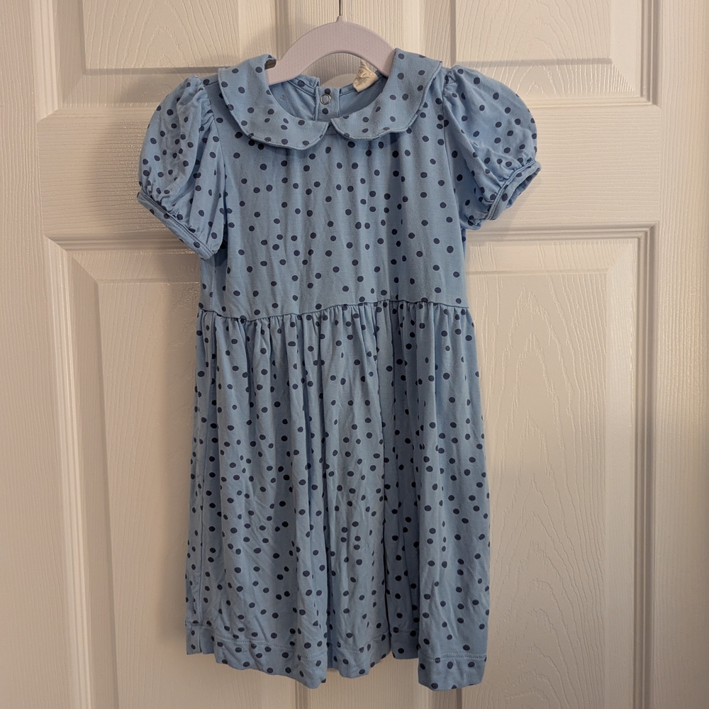 Kate Quinn Light Blue Polka Dot Dress